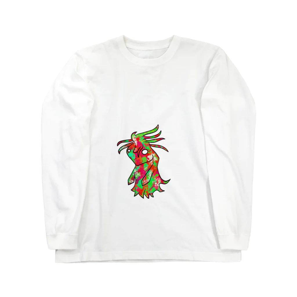 青空宮庫の水宮青オリジナルイラスト5 Long Sleeve T-Shirt