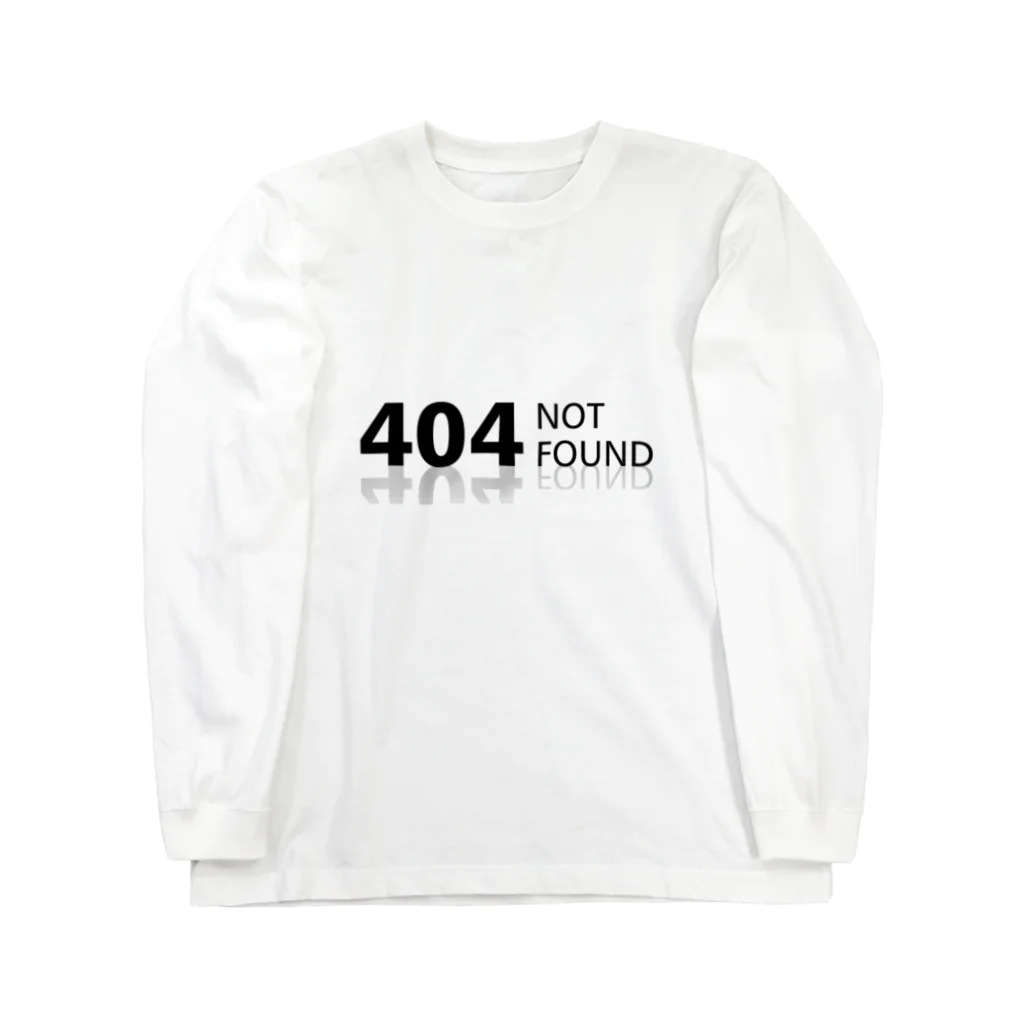 sakaitoruの404 NOT found ロングスリーブTシャツ