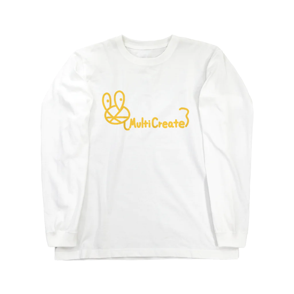 Multi CreateのMultiCreateロゴ Long Sleeve T-Shirt