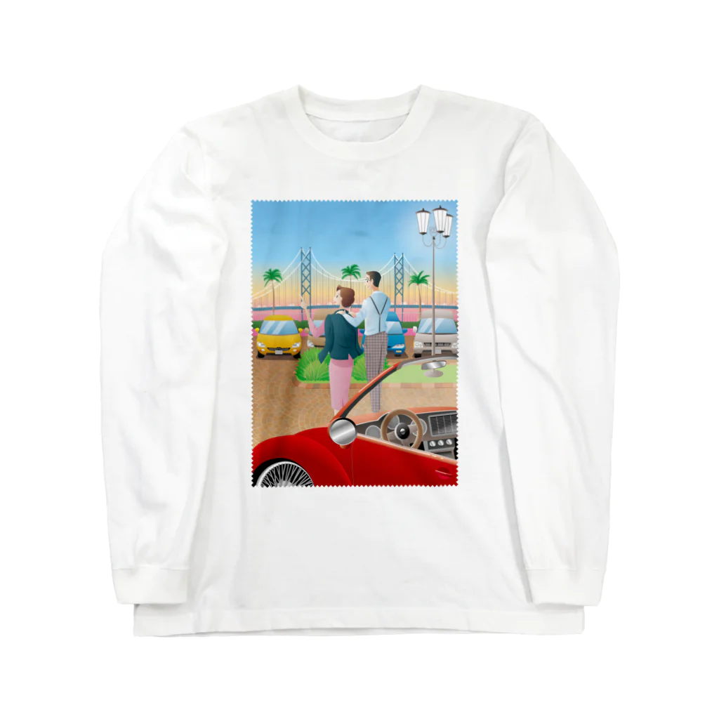 ShiancrealのSunset Drive Long Sleeve T-Shirt