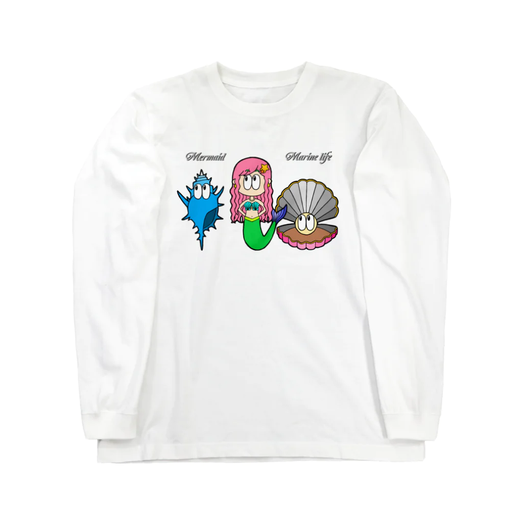 轟絢斗/とどろきあやとのマーメイド/マリンライフ Long Sleeve T-Shirt