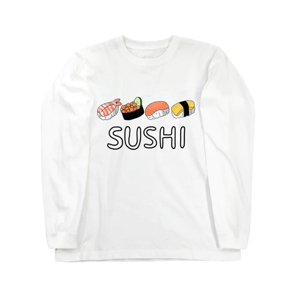 Sugar Ginger CookieのSUSHI. ロングスリーブTシャツ