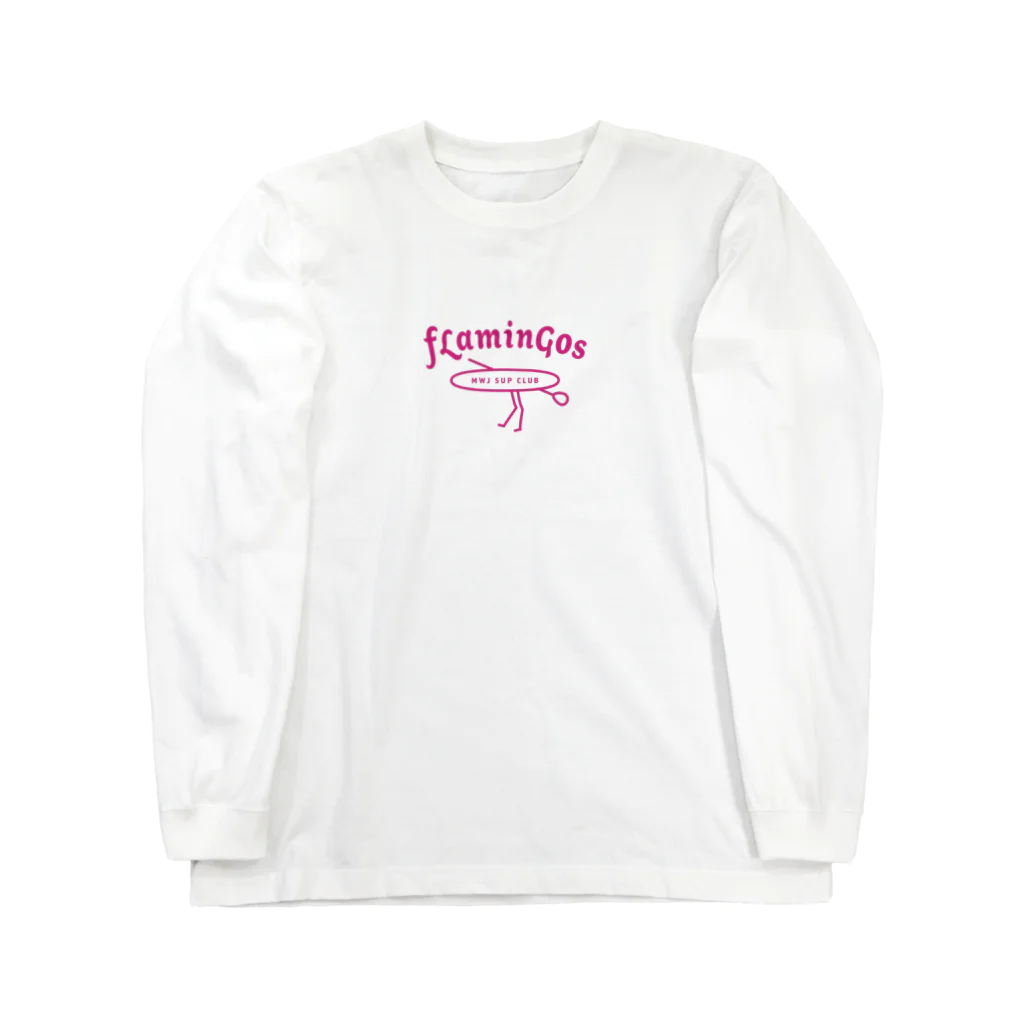 FlamingosのFlamingos foot ロングスリーブTシャツ