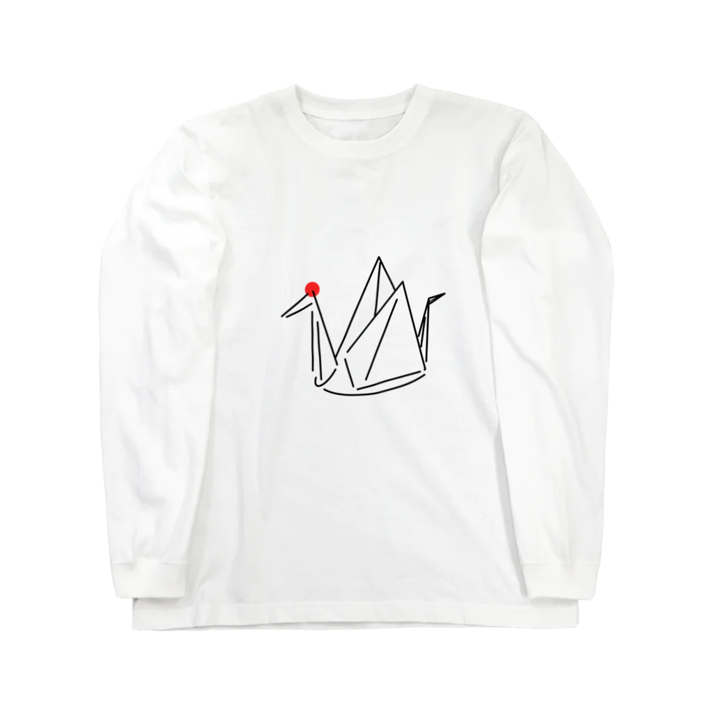 COIIの折タンチョウ鶴 Long Sleeve T-Shirt