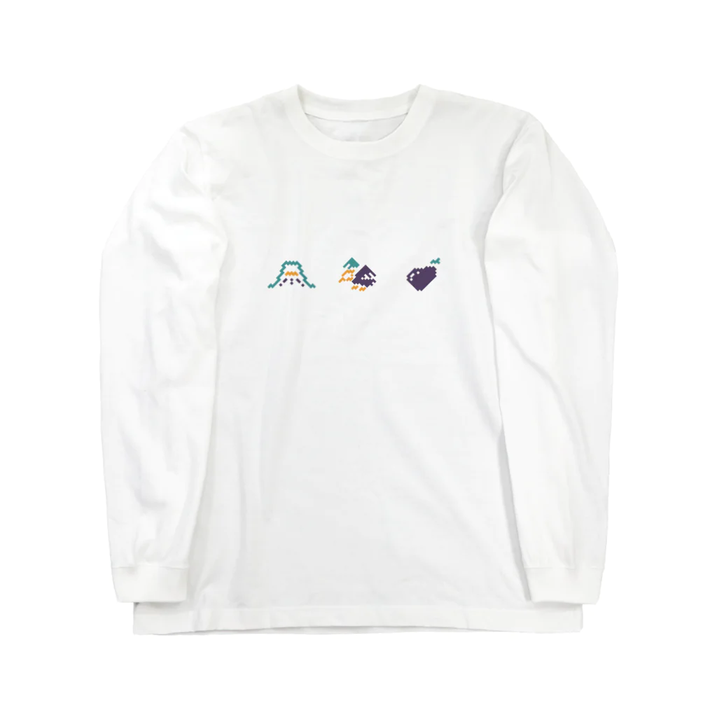 処理場の初夢_pixel Long Sleeve T-Shirt