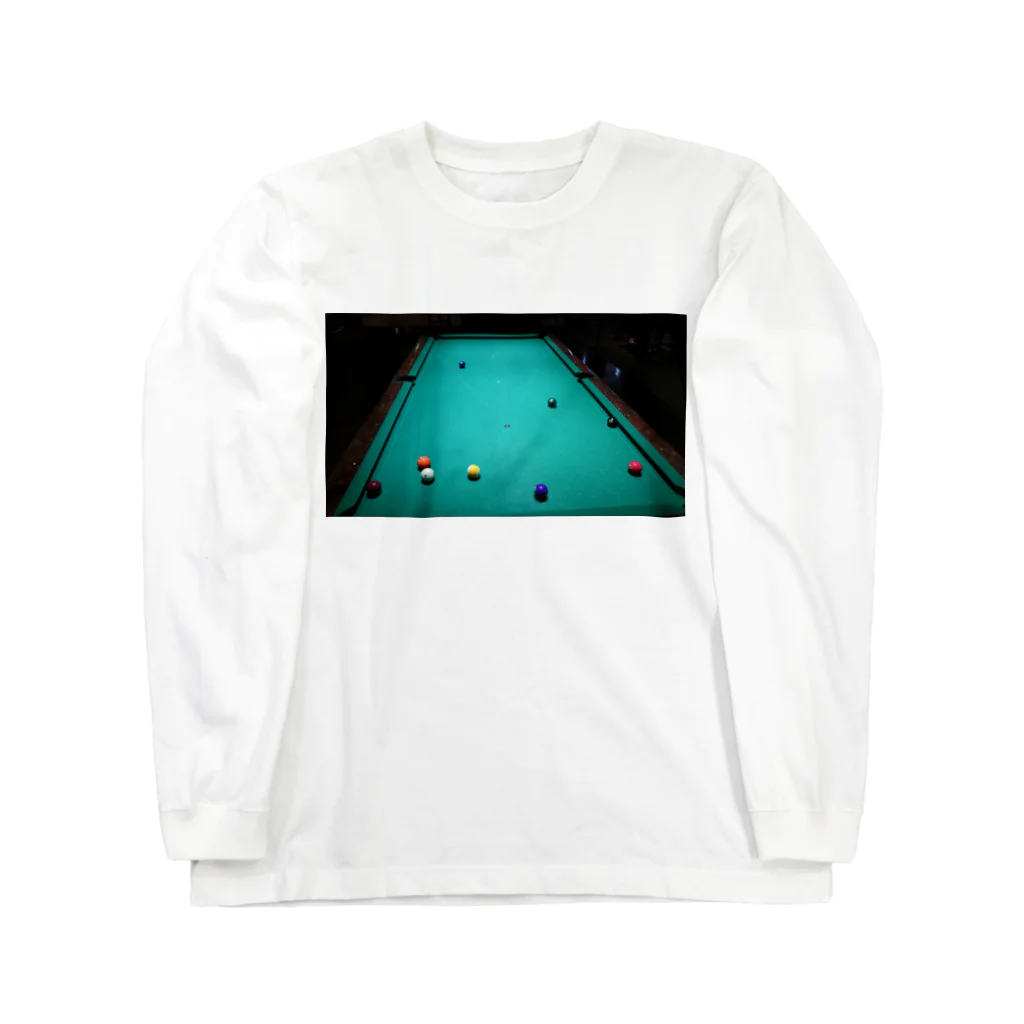 LeoLeoのいつかのプール台 Long Sleeve T-Shirt