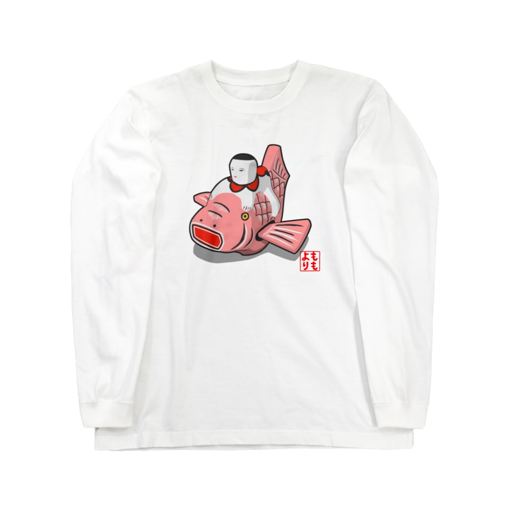 ももよりの鯉乗り童子 Long Sleeve T-Shirt