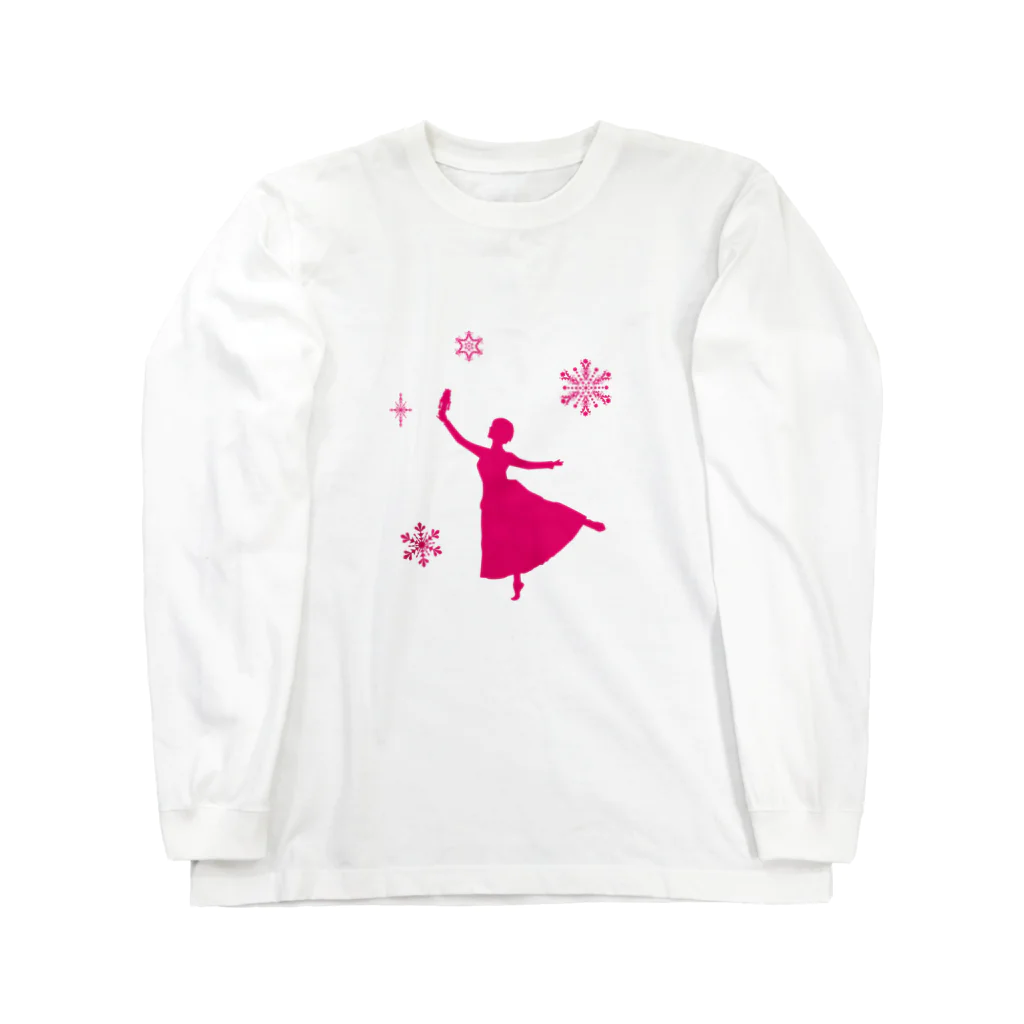 Joyaux de Balletのロゴ無しクララちゃん ロングスリーブTシャツ