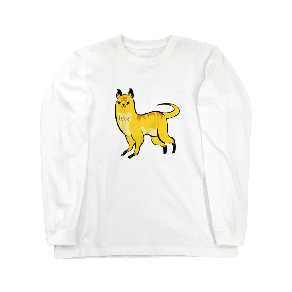 かわいい尻子玉の天啓猫さん(文字なし) Long Sleeve T-Shirt