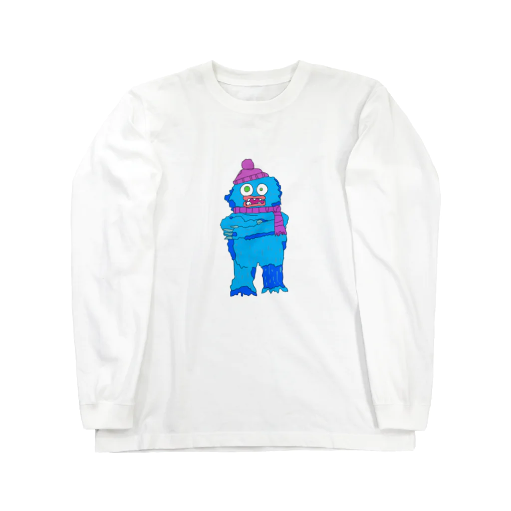 Mirai Gotoのdepressed yeti （chill) ロングスリーブTシャツ