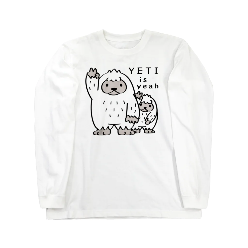 イラスト MONYAAT のイエティのイエ～イ　A Long Sleeve T-Shirt