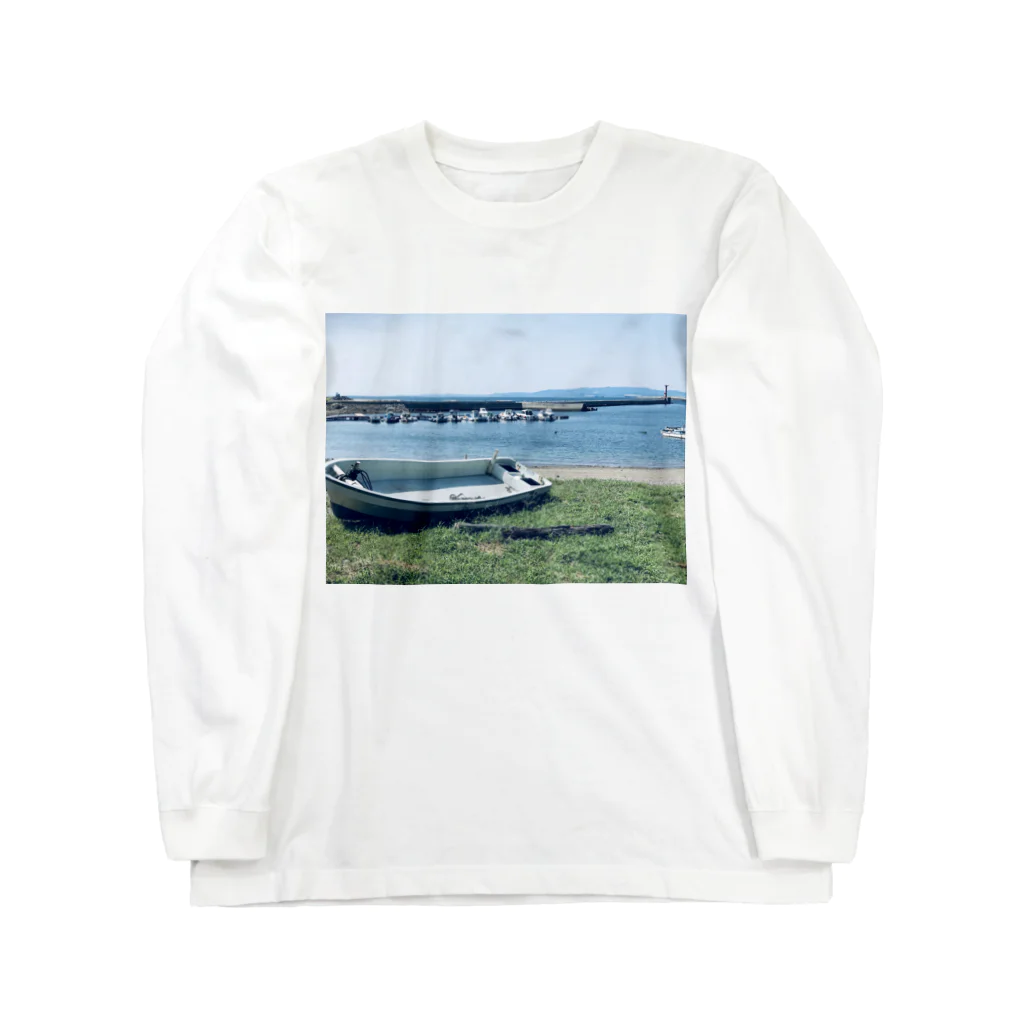 とある田舎の風景写真屋のとある田舎の風景(海) Long Sleeve T-Shirt