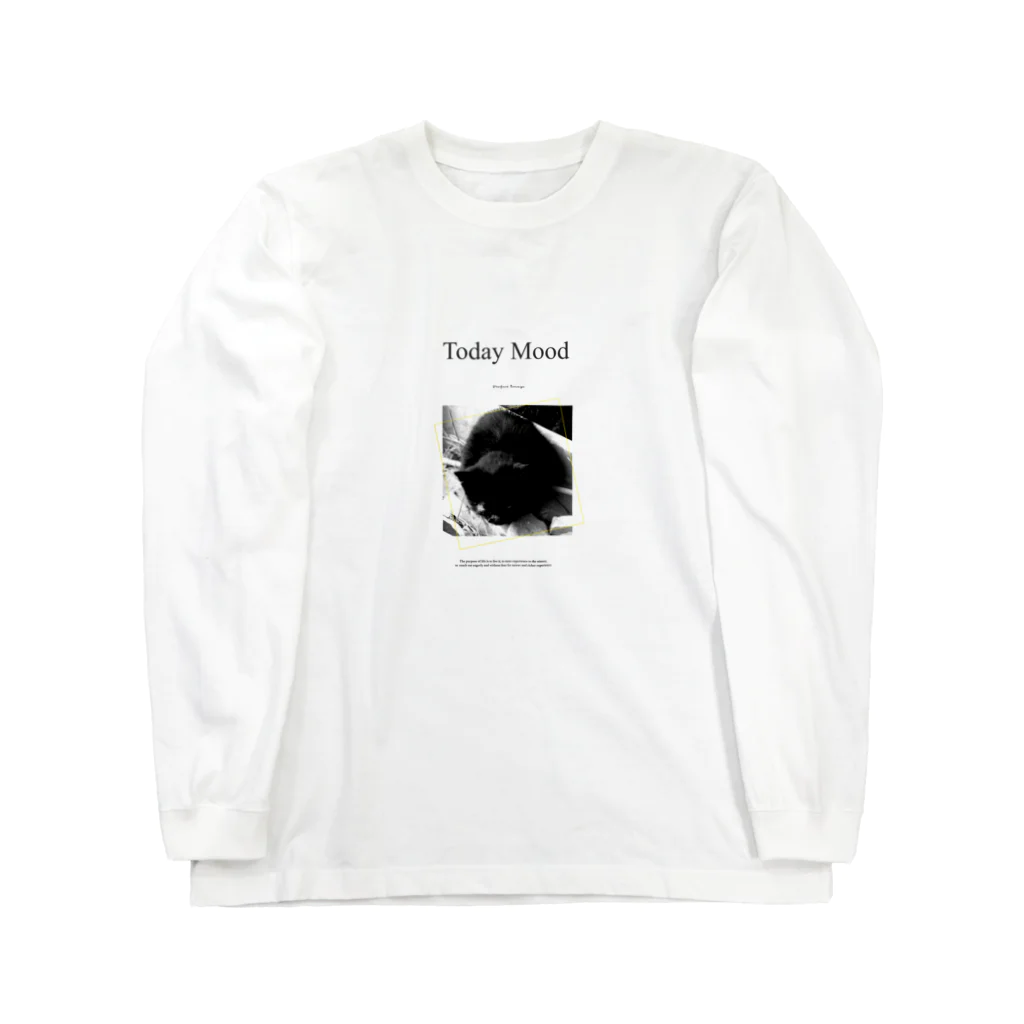 agattoの生意気なクロネコ Long Sleeve T-Shirt