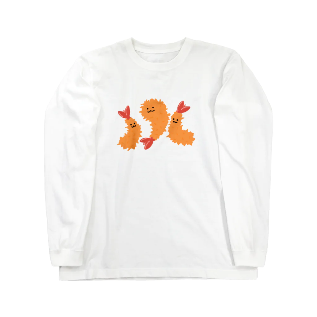 サメ わりとおもいのえびふらいず Long Sleeve T-Shirt