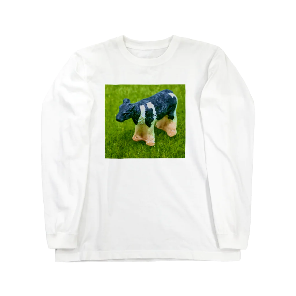 コナカマ通販SUZURI支店のCOW-2021 Long Sleeve T-Shirt