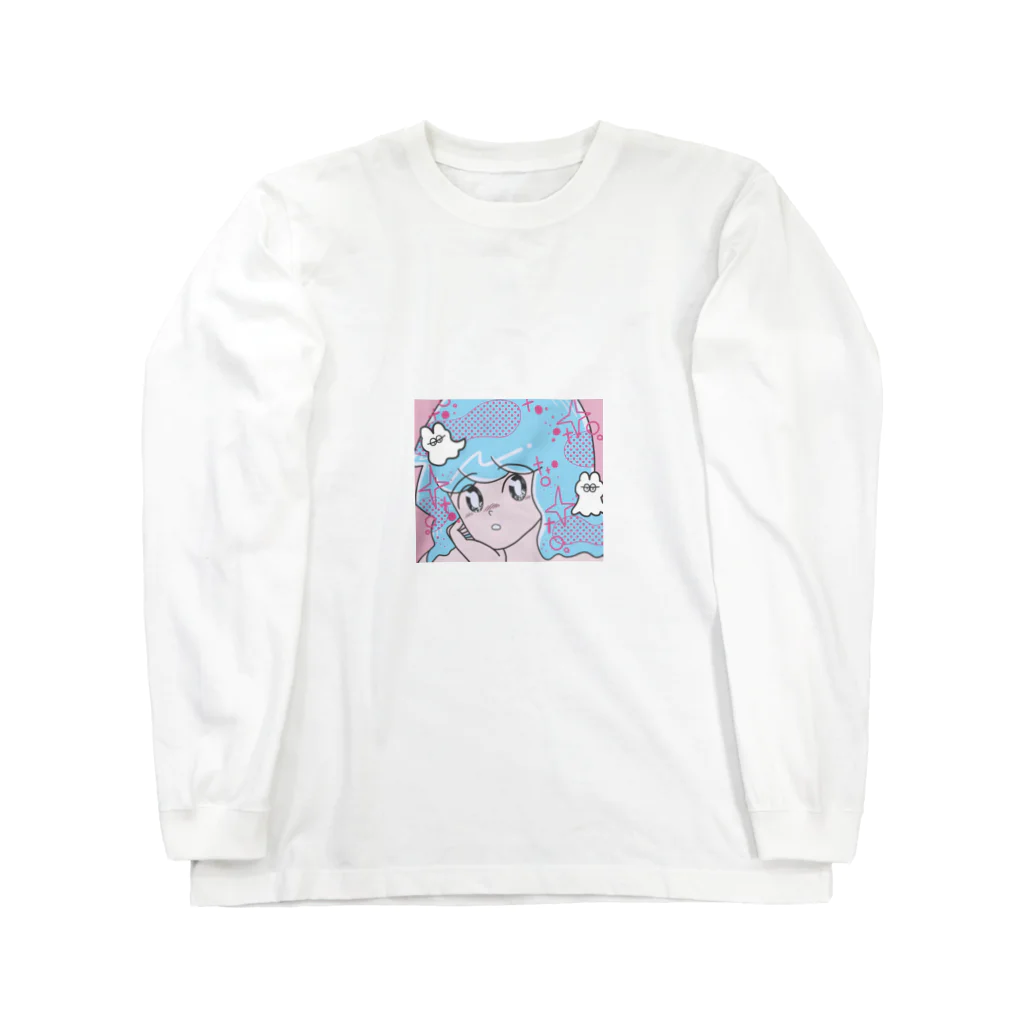 m2aitasuのほおづえ Long Sleeve T-Shirt