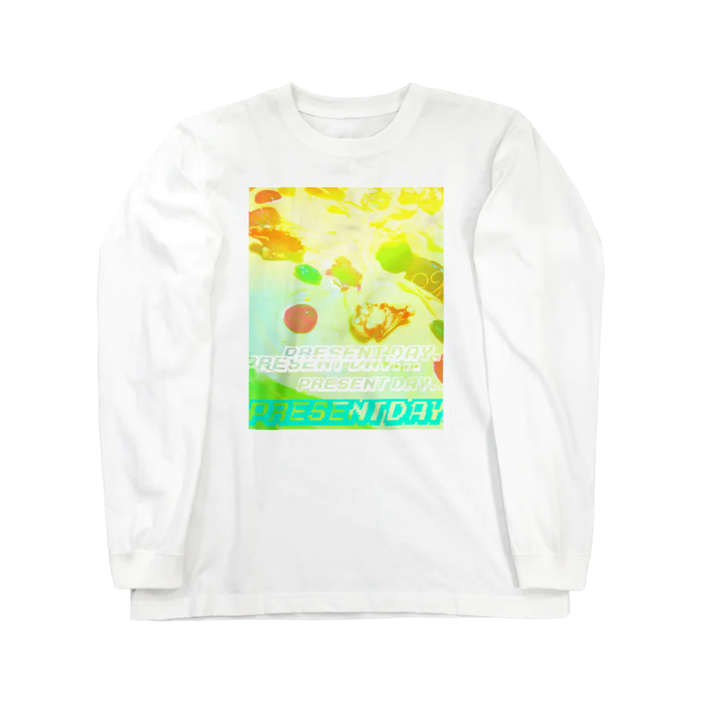 ツチブタすい臓商店のhappy birthday Long Sleeve T-Shirt