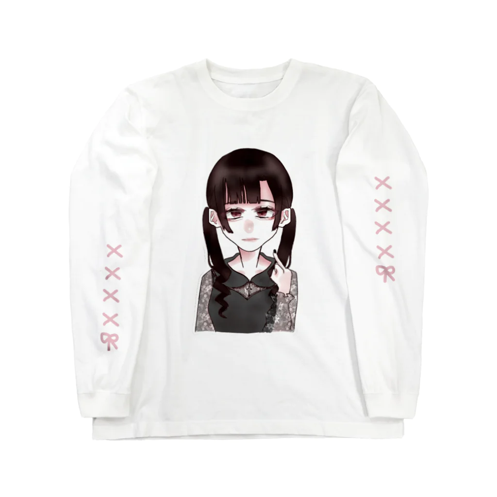 ✞違法幼女懺悔✞新春お鏡餅の🎀🧸 Long Sleeve T-Shirt