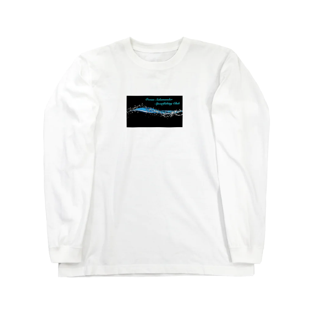 Gins-yaryのocean salamander spearfishing club ロングスリーブTシャツ