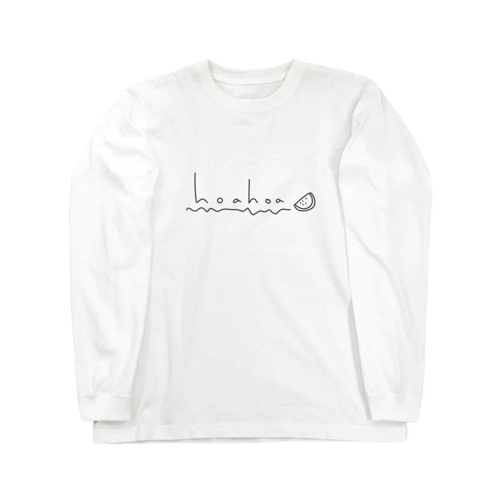 藍白🍉(あいじろ)のほあほあ Long Sleeve T-Shirt