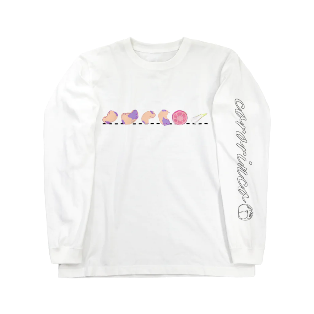 LIFE_is_a_JOKEの散らばりモルー整列 Long Sleeve T-Shirt