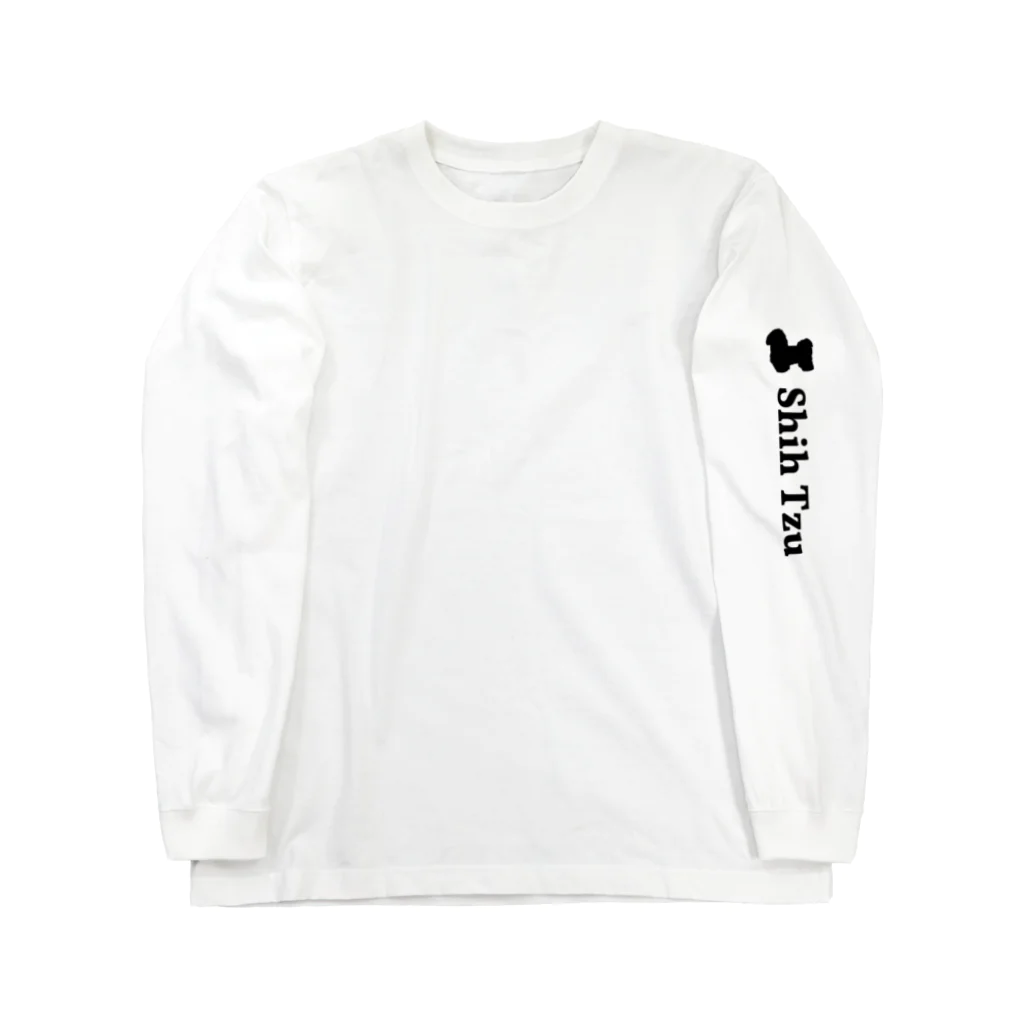 onehappinessのシーズー Long Sleeve T-Shirt