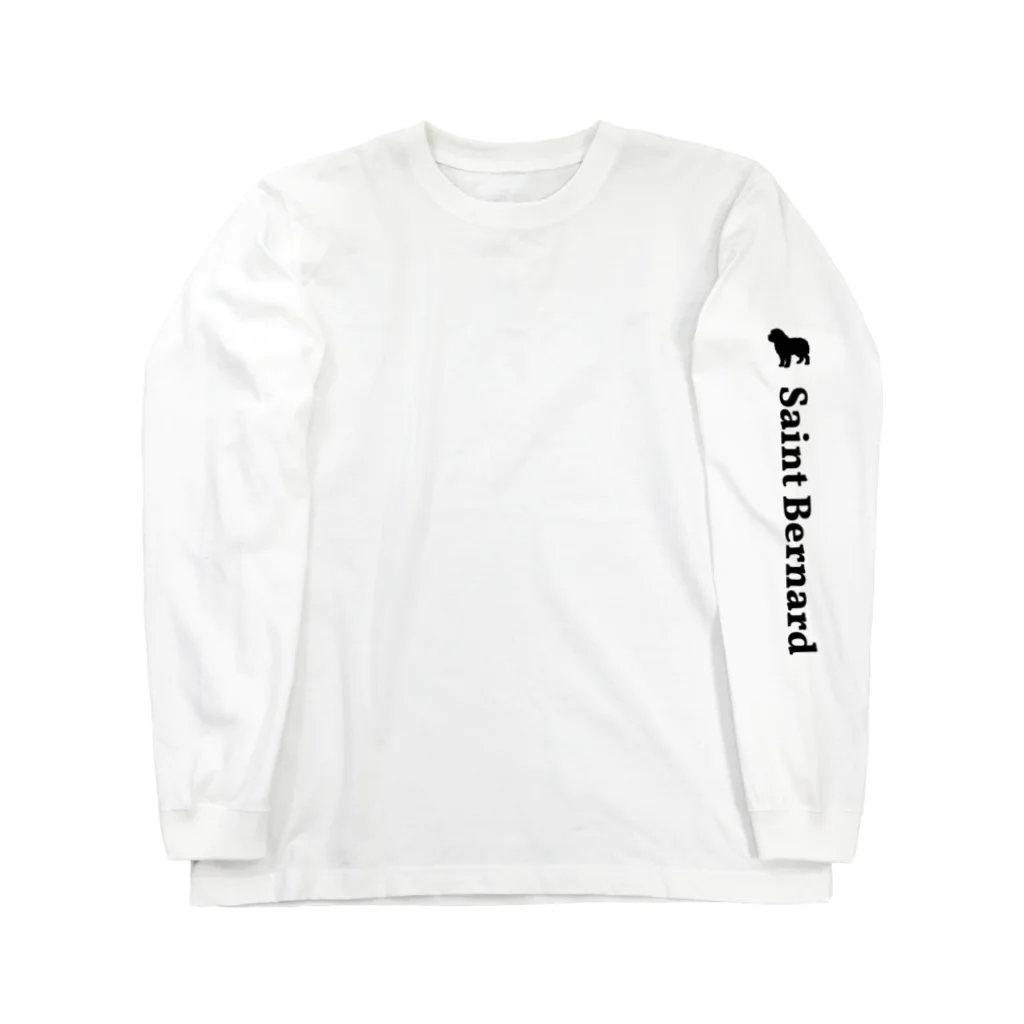 onehappinessのセントバーナード Long Sleeve T-Shirt