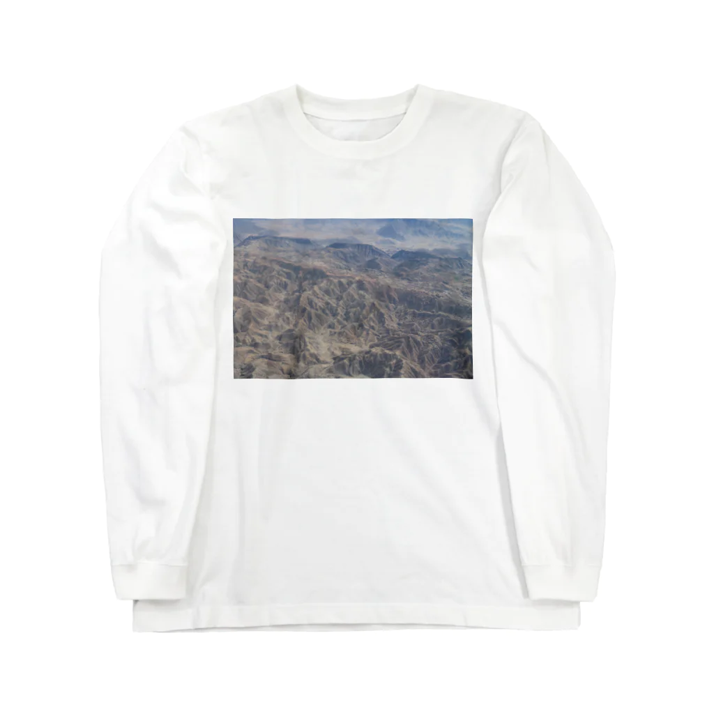 羽化登仙のエチオピア地形 Long Sleeve T-Shirt