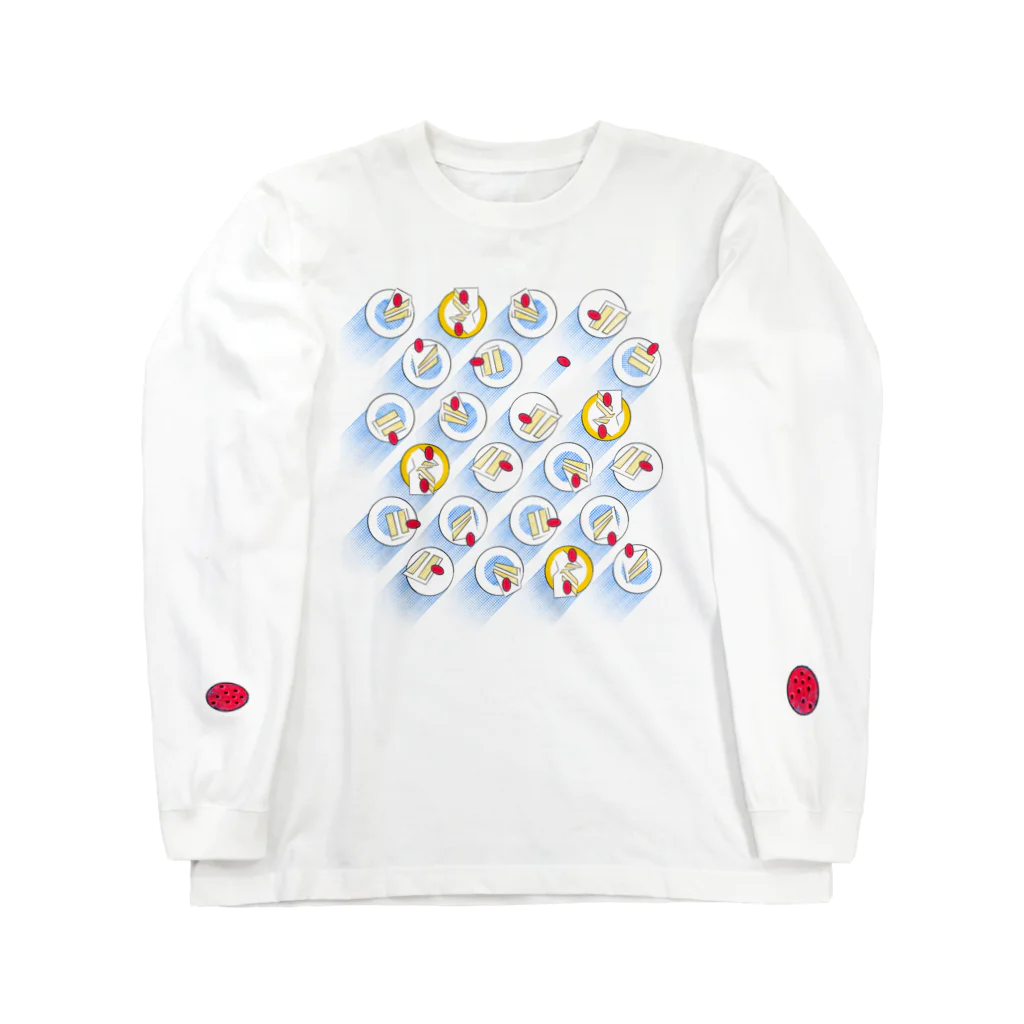 NORI OKAWAのショートケーキな日 Long Sleeve T-Shirt