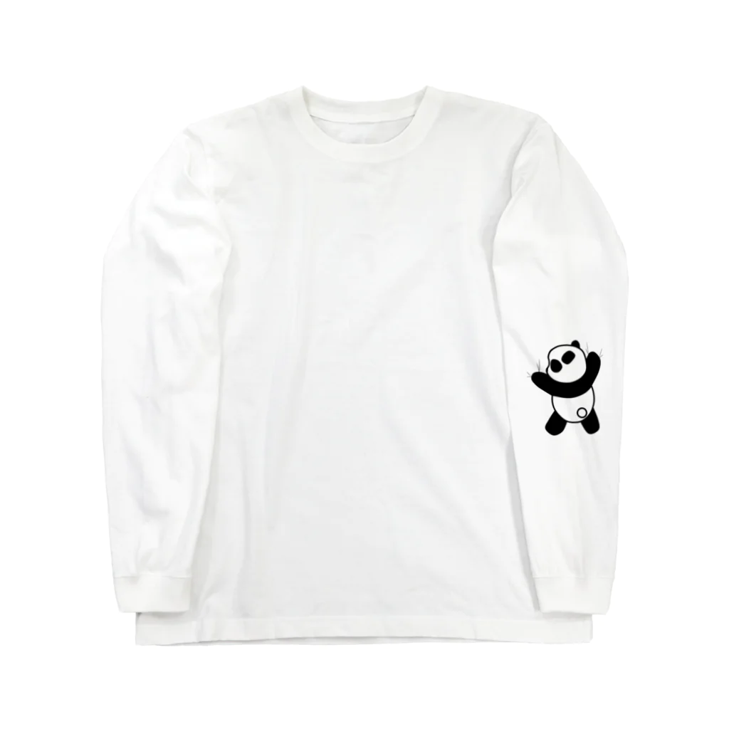 武者小路夕桐のぶら下がりパンダ Long Sleeve T-Shirt