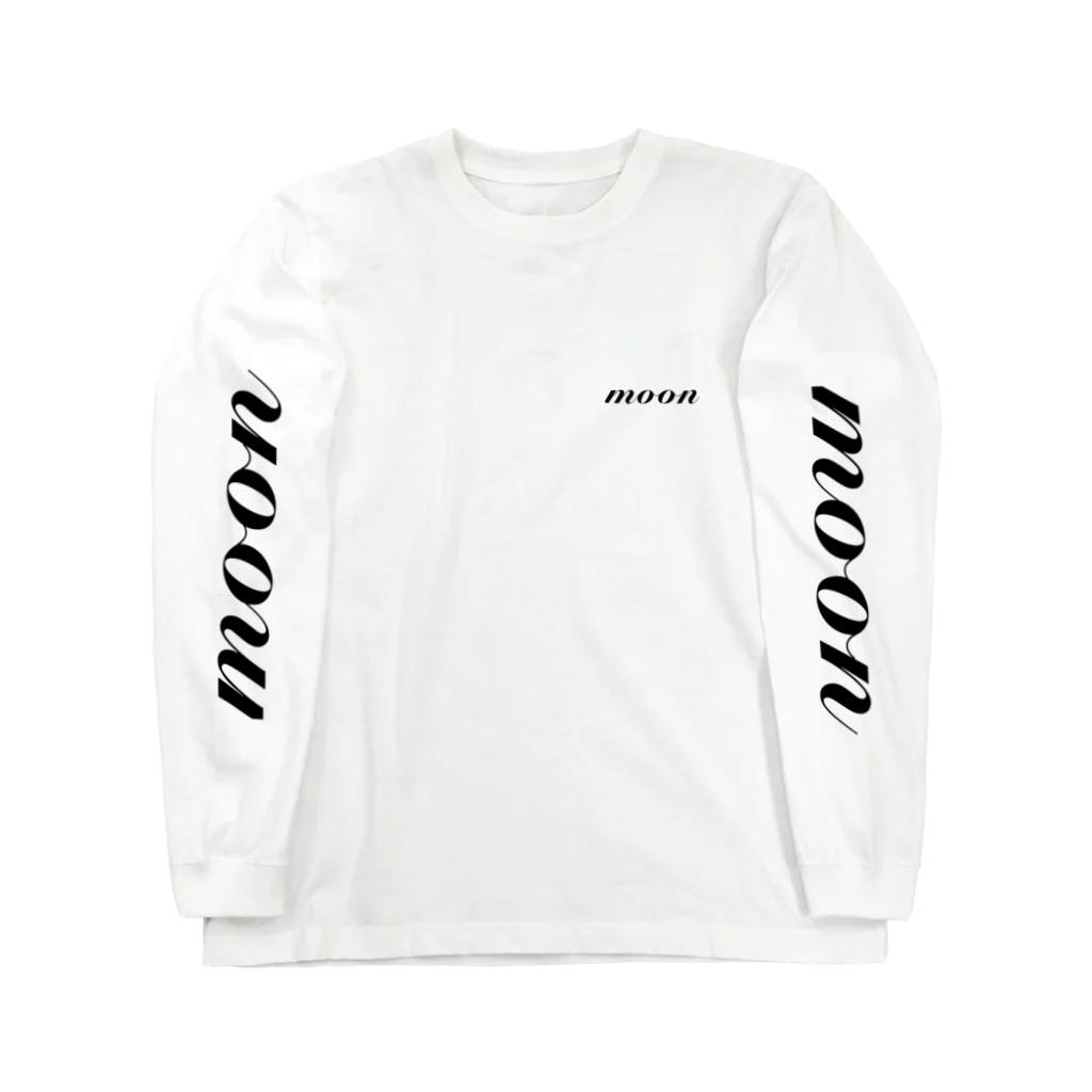 いいえのmoon Long Sleeve T-Shirt