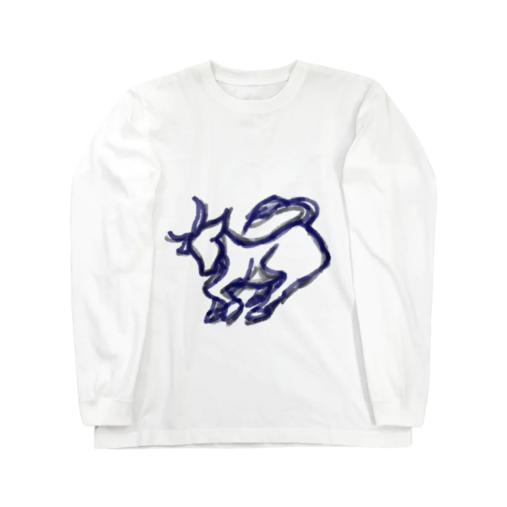 バハムートの牛 Long Sleeve T-Shirt