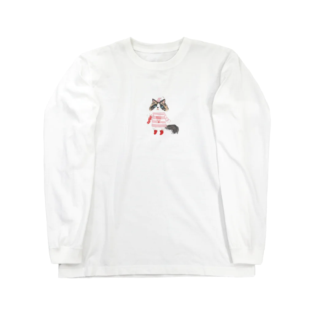 wokasinaiwoの クリスマスパリスバージョン Long Sleeve T-Shirt