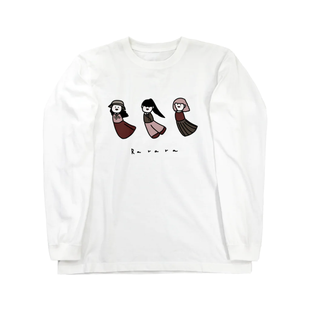 𝘴𝘶𝘮𝘰𝘮𝘰のくちびる姉妹 Long Sleeve T-Shirt