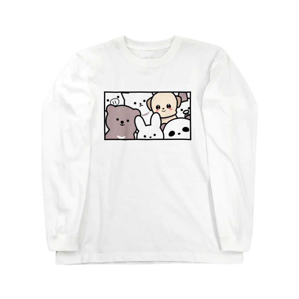 あずきのかくれんぼむーちゃん Long Sleeve T-Shirt