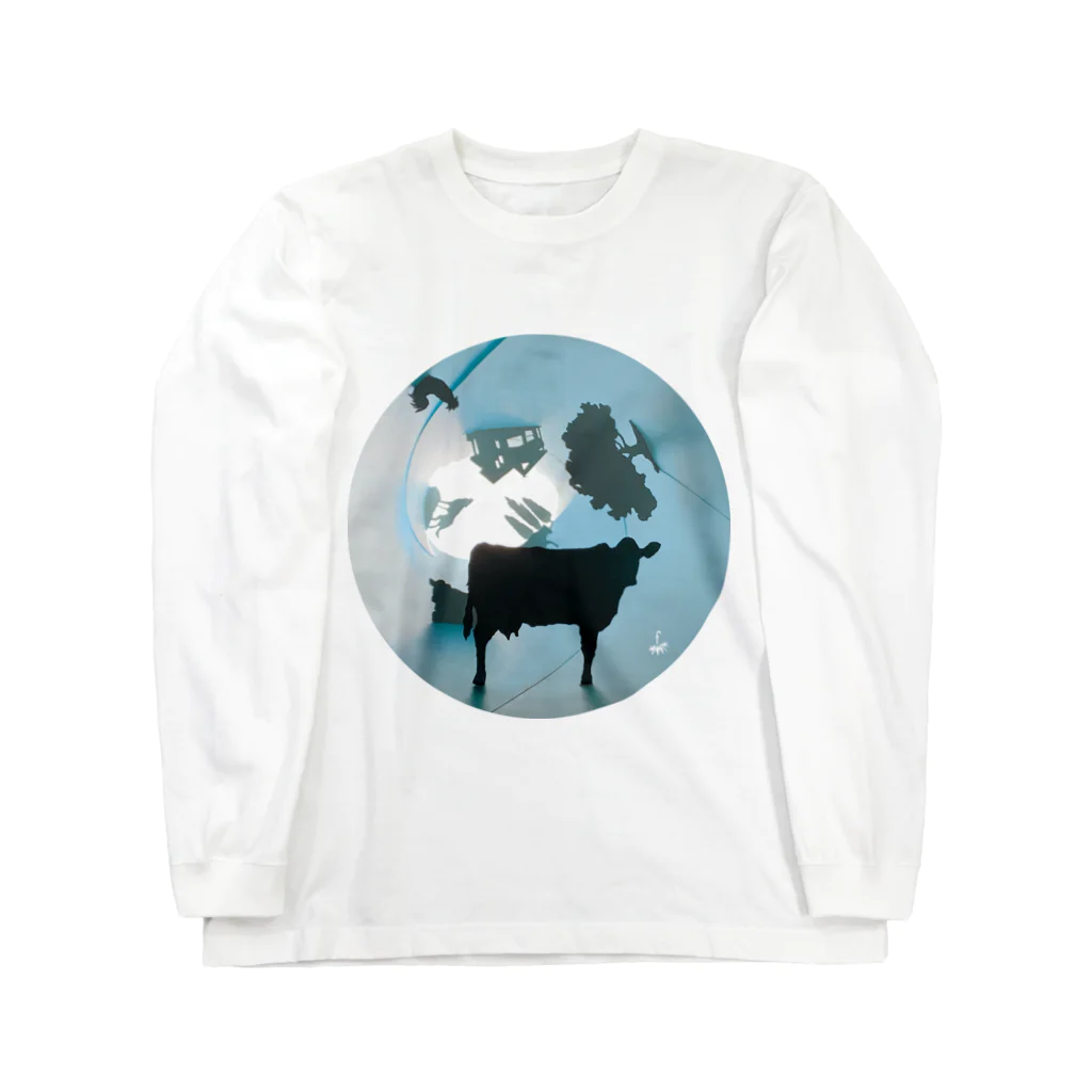 fDESIGNのfm_41_Cow ロングスリーブTシャツ