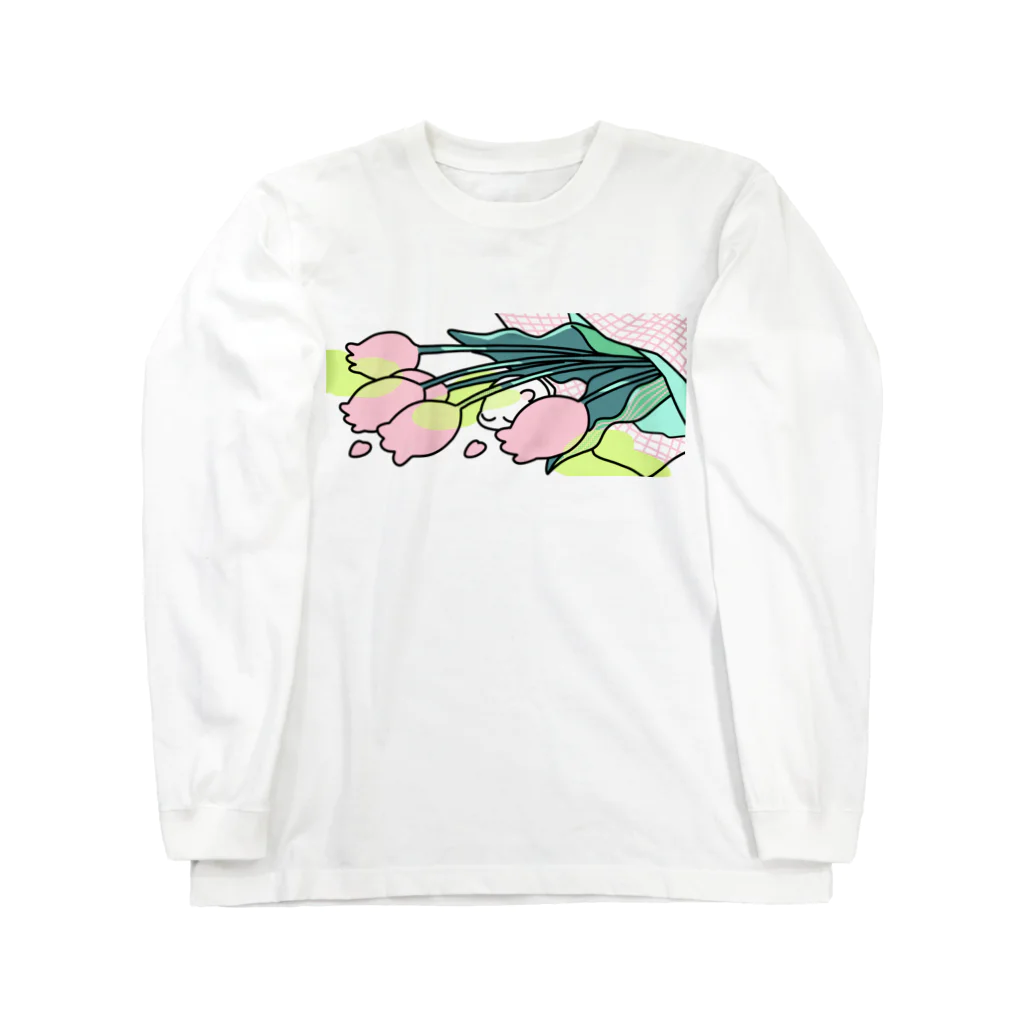 里 (sato)のbouquet H Long Sleeve T-Shirt