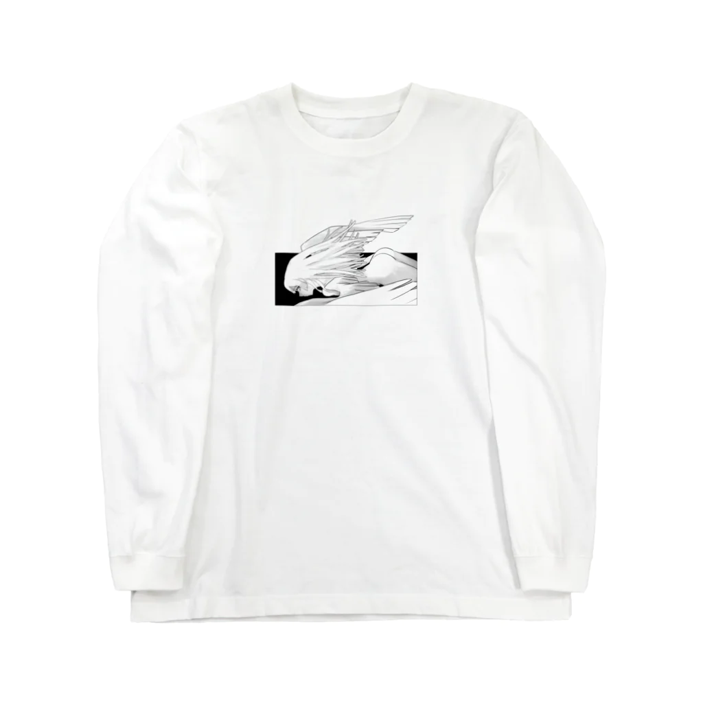 脳裏至紀の天使01(ヨコ) Long Sleeve T-Shirt