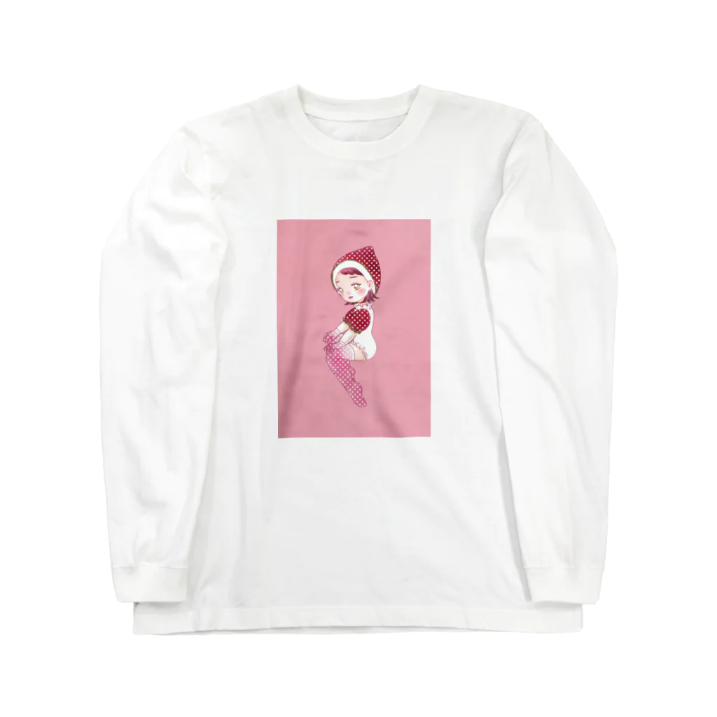 shiomirin  shopのいちごちゃん Long Sleeve T-Shirt