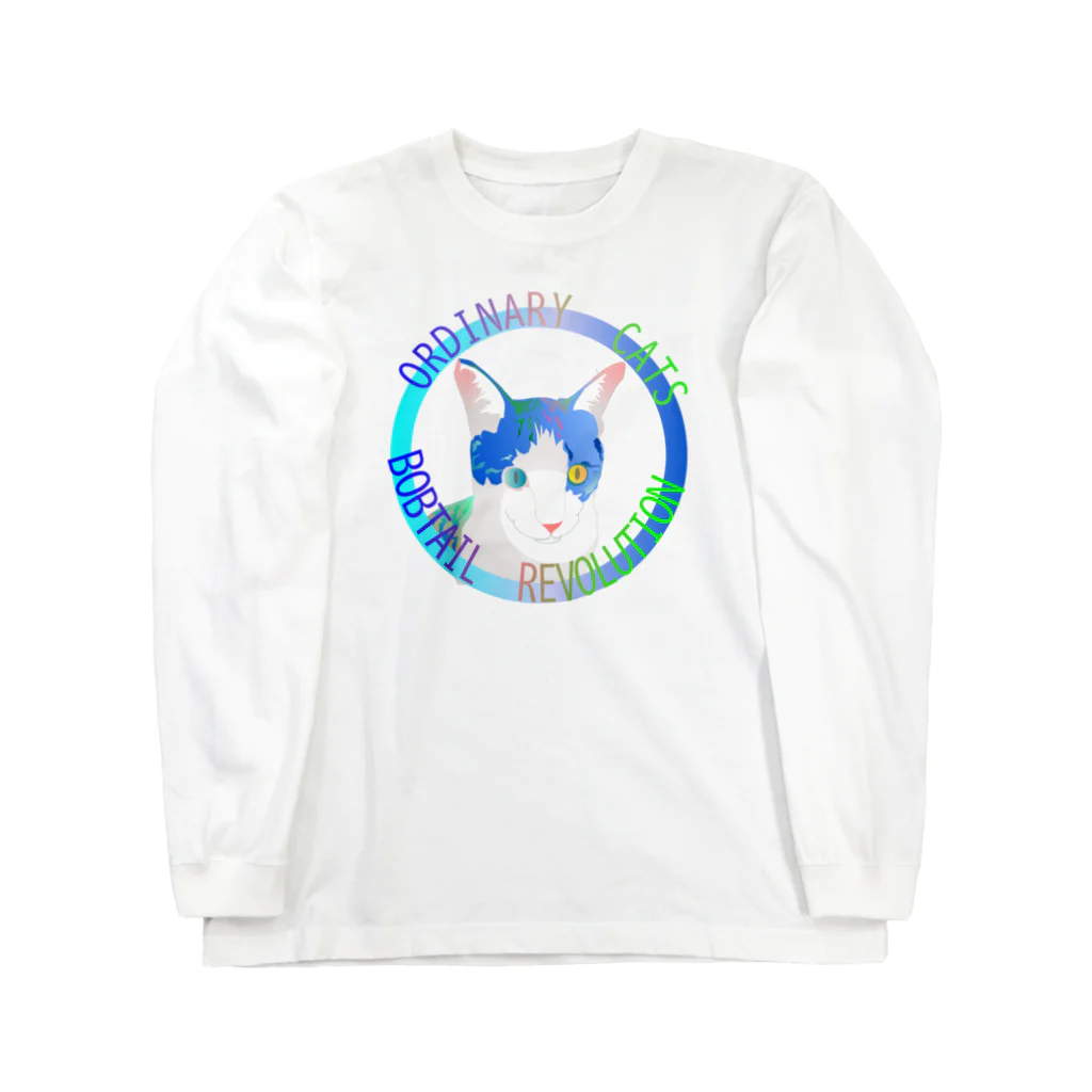 『NG （Niche・Gate）』ニッチゲート-- IN SUZURIのOrdinary Cats01h.t.(冬) Long Sleeve T-Shirt