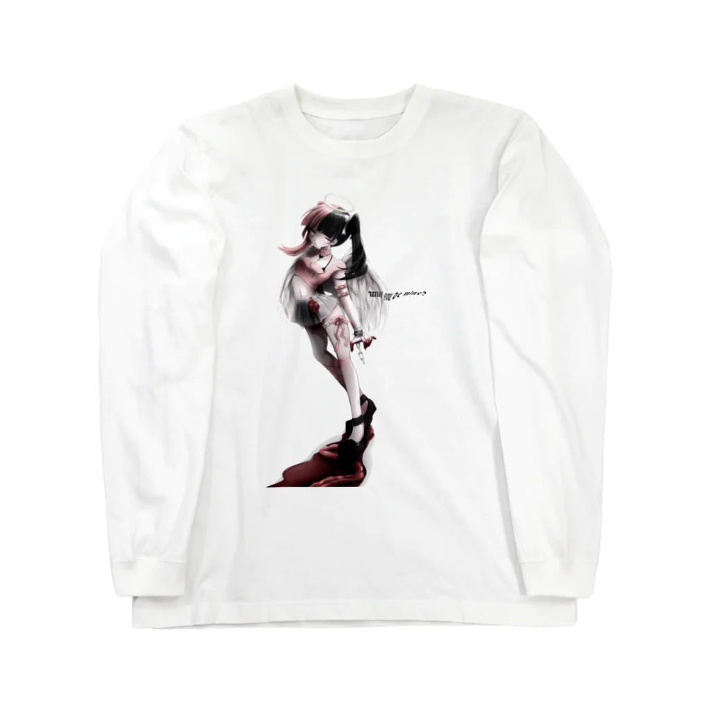 Aνruneの罪を踏むおんなのこ天使 Long Sleeve T-Shirt