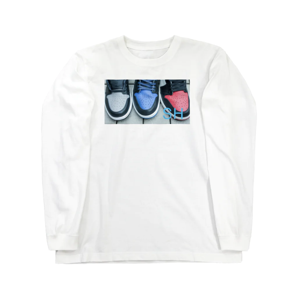 スニーカーハックのトゥボックス Long Sleeve T-Shirt