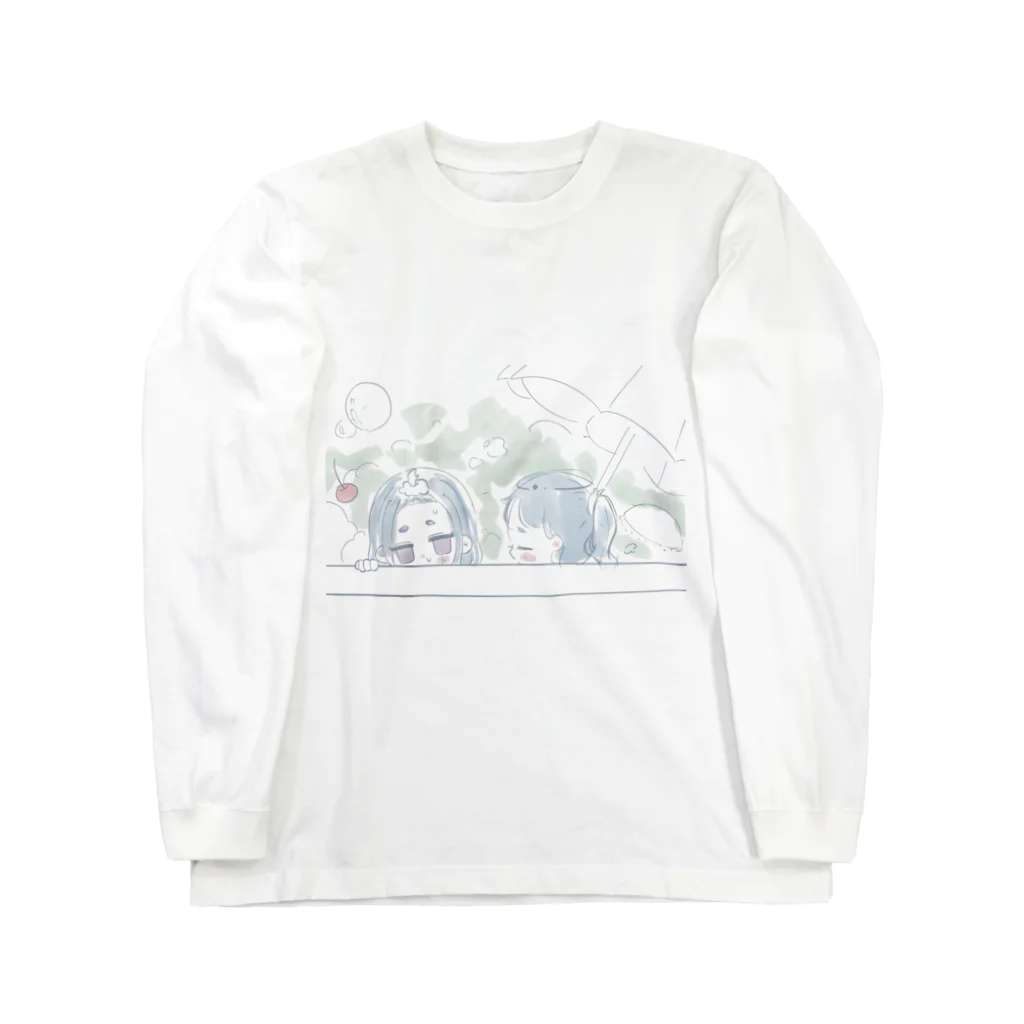 わんこのめろんそーだ Long Sleeve T-Shirt