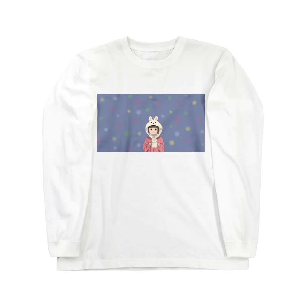 meriruのお揃いうさちゃん Long Sleeve T-Shirt