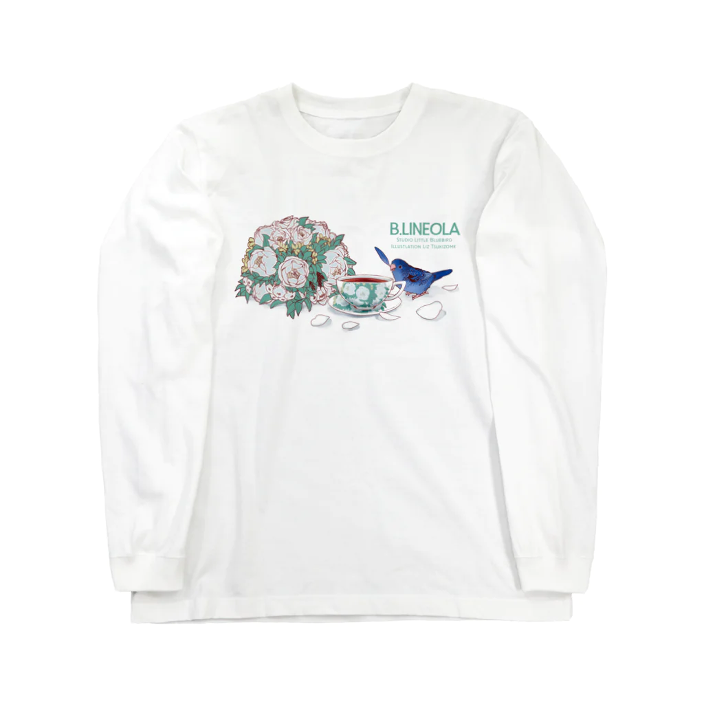 リズさんち🦜👶✨のサザコバルトちゃんティータイム Long Sleeve T-Shirt