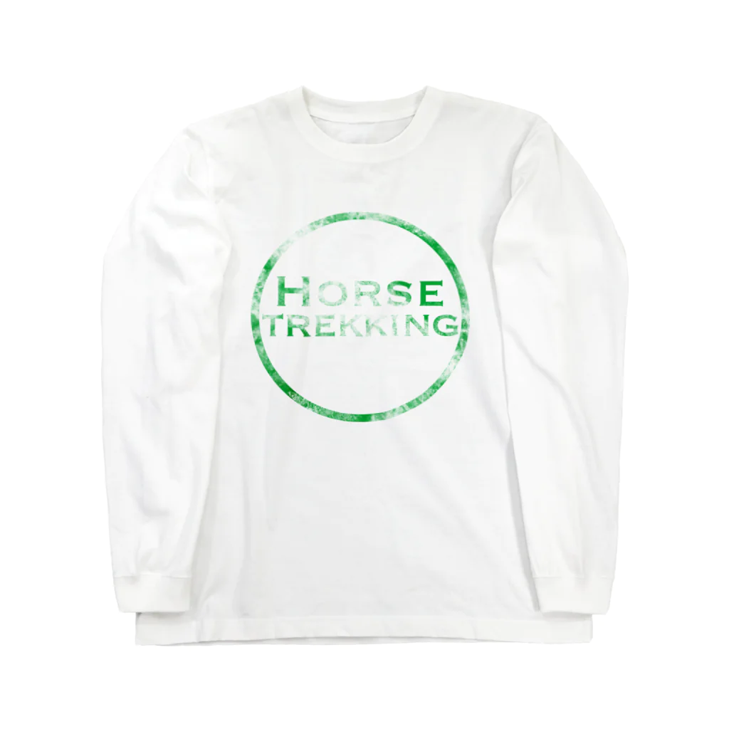yuriekonoのHORSE TREKKING ロングスリーブTシャツ