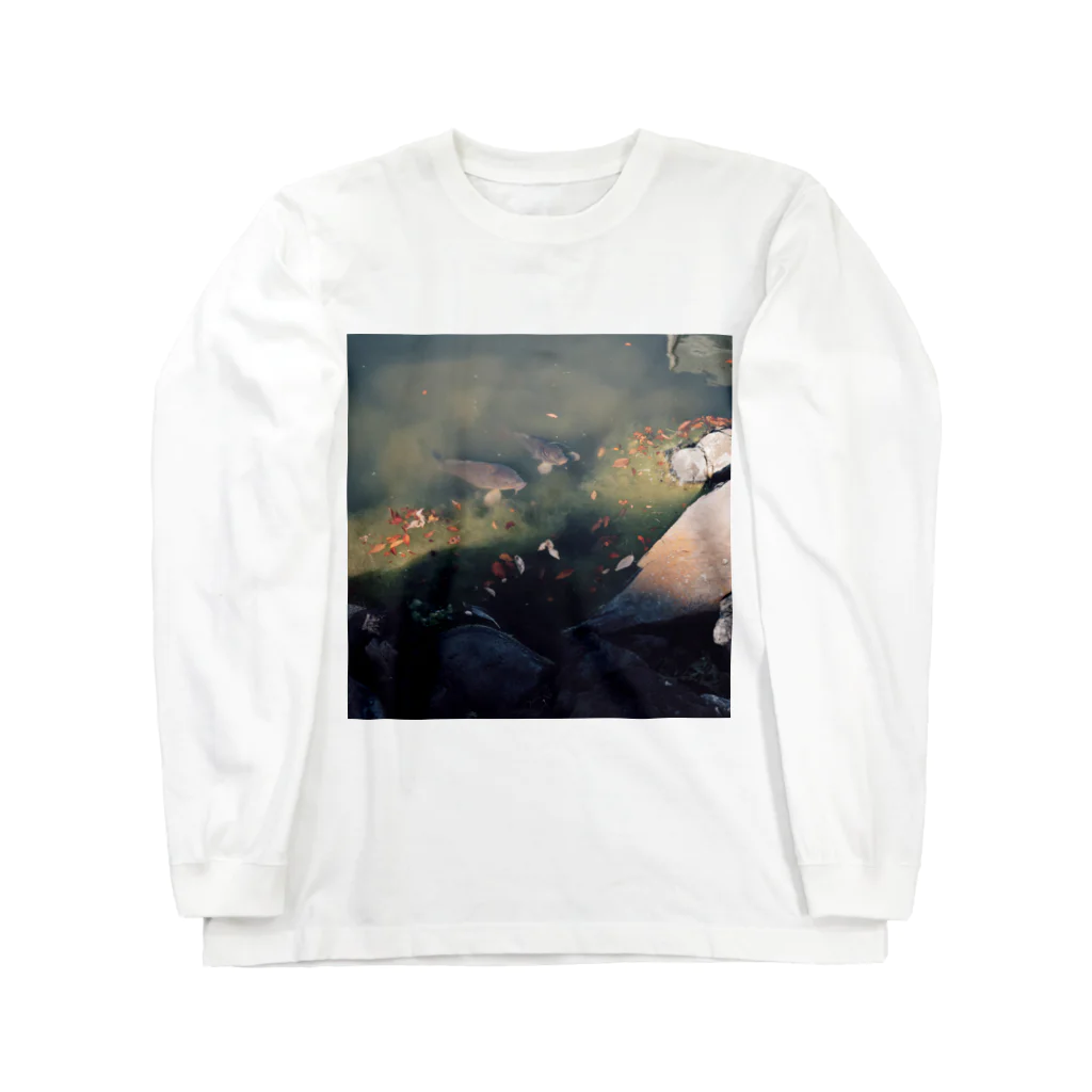 jordanniのlittle shopのSOULMATES - CARP Long Sleeve T-Shirt