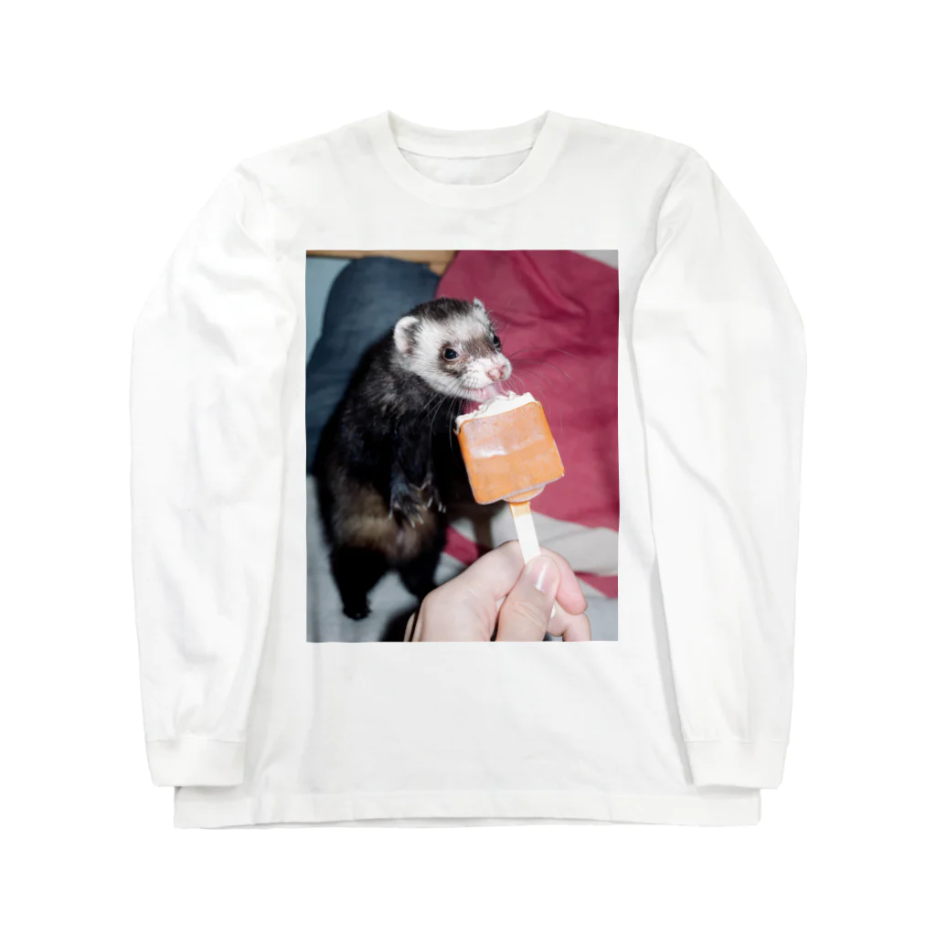 jordanniのlittle shopのKiki & Her Ice Cream Long Sleeve T-Shirt