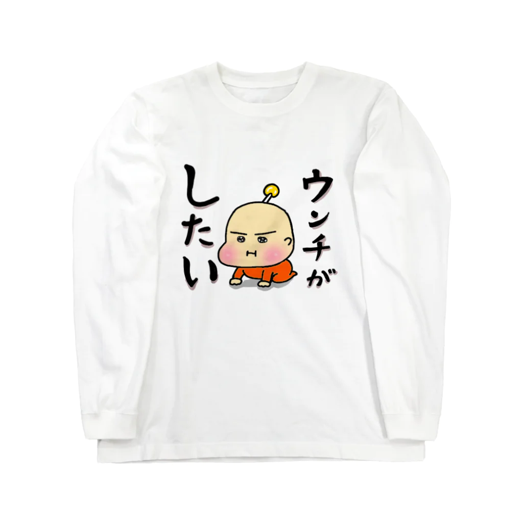 イセキサキのあかちゃんザムライ ロングスリーブTシャツ