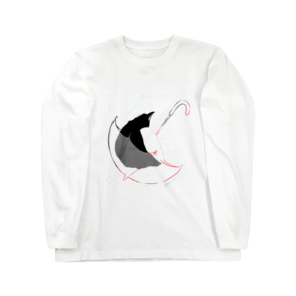 となり町のペントロー。の雪の日。 Long Sleeve T-Shirt